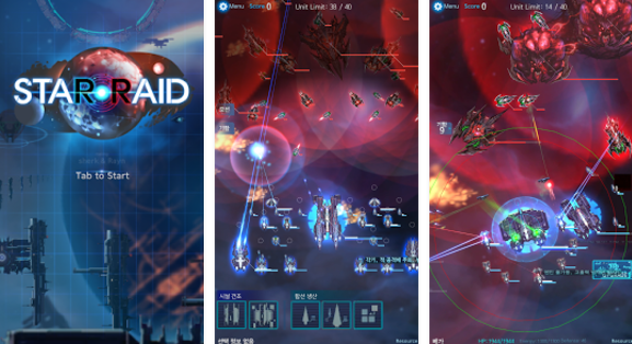 Gameplay screenshot from star raid for Android