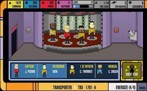 Star Trek Trexels MOD APK Android Spiel kostenlos heruntergeladen werden