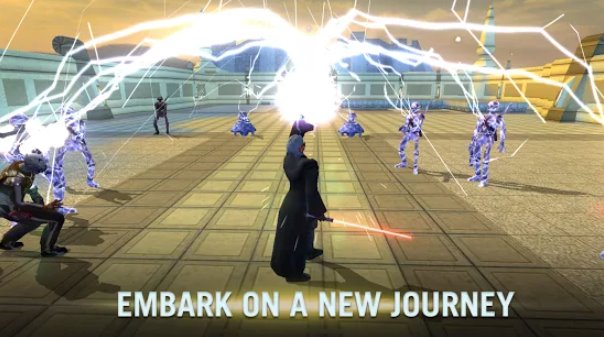 Gameplay screenshot from star wars kotor ll for Android