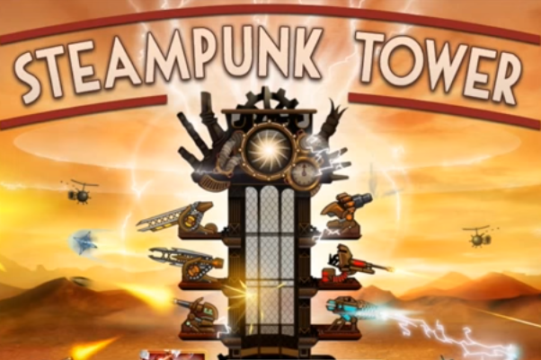wieża steampunk