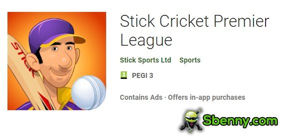 stick cricket premier league
