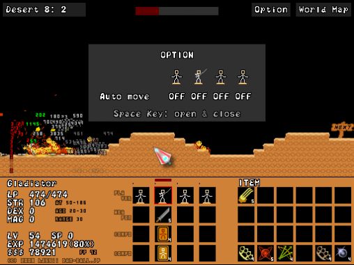 Gameplay screenshot from stick ranger for Android