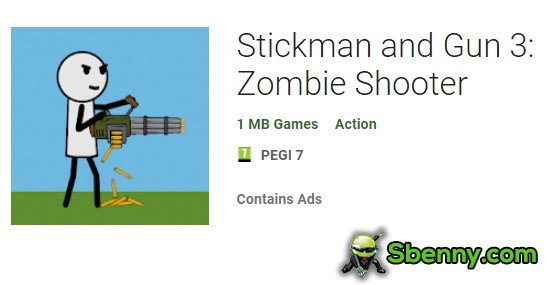 stickman and gun 3 zombie shooter