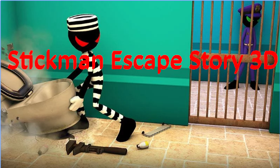 3d historia de escape stickman