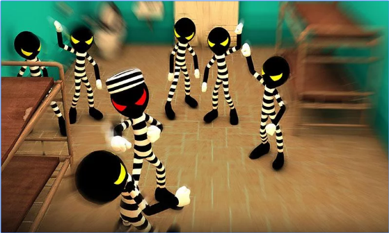 Gameplay screenshot from stickman escape story 3d for Android