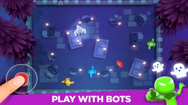 Gameplay screenshot from stickman party 1 2 3 4 player games free for Android