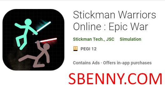  Stickman Warriors Online : Epic War