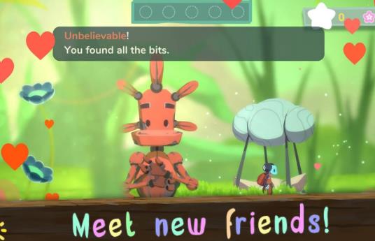Gameplay screenshot from still here a cute flight adventure for Android