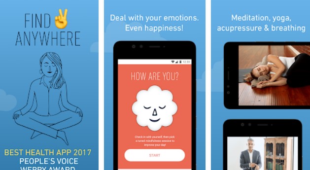 Gameplay screenshot from stop breathe and think meditate for Android