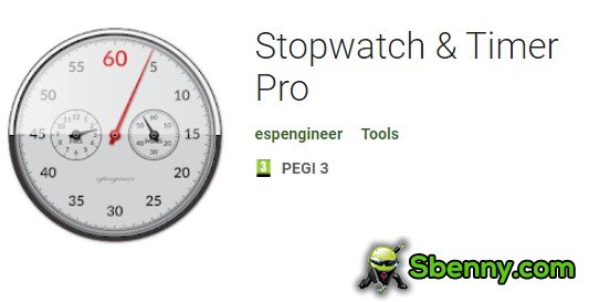 stopwatch en timer pro
