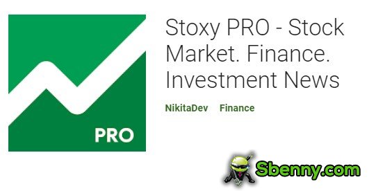 stoxy pro Stock market finance investment news