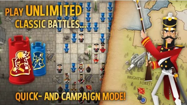 Gameplay screenshot from stratego single player for Android