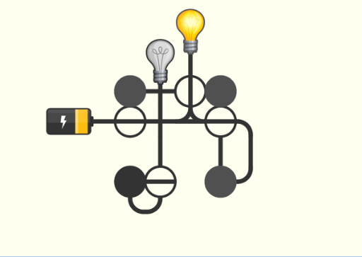Gameplay screenshot from stream circuit puzzle for Android