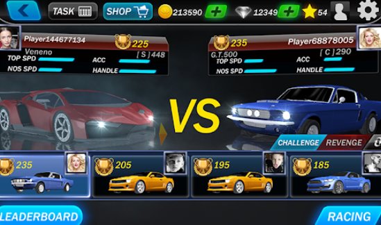 Gameplay screenshot from street racing 3d for Android
