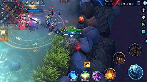 Gameplay screenshot from strike of kings for Android