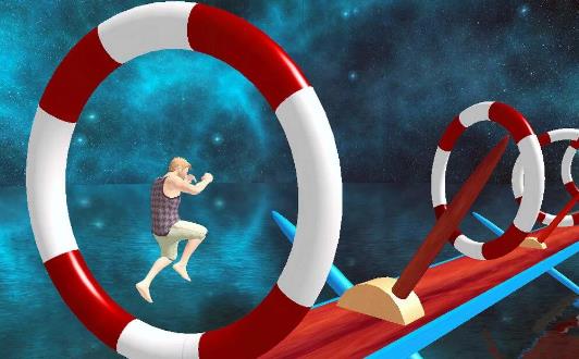 Gameplay screenshot from stuntman water run for Android