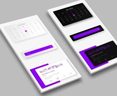 Gameplay screenshot from stylish widgets for Android
