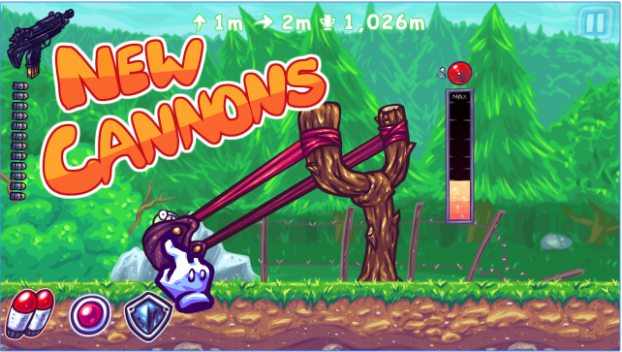 Gameplay screenshot from suрer toss the turtle for Android