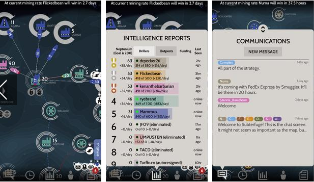 Gameplay screenshot from subterfuge for Android