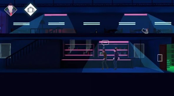 Gameplay screenshot from suburra the game for Android