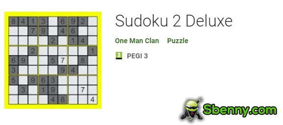 sudoku 2 deluxe