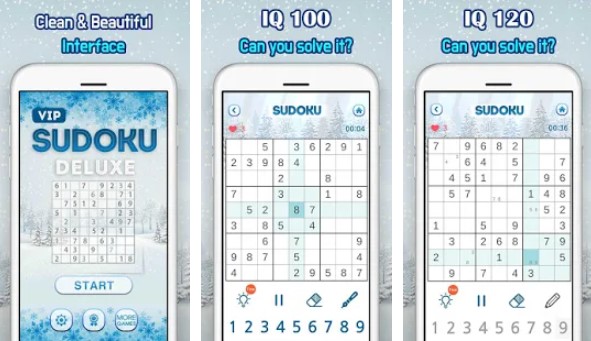 Gameplay screenshot from sudoku deluxe vip for Android