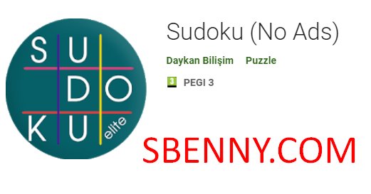 Sudoku keine Werbung