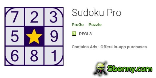 sudoku professionale mod
