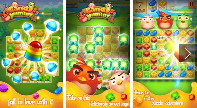 Gameplay screenshot from suger paradise for Android