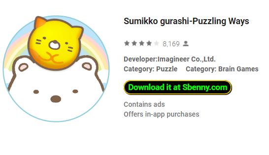 sumikko gurashi puzzling ways