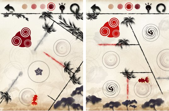 Gameplay screenshot from sumizome for Android