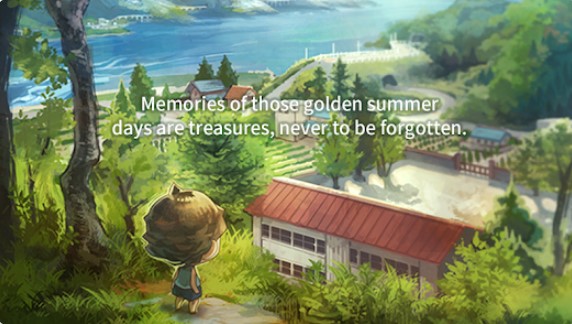 Gameplay screenshot from summer of memories ver2 mystery of the timecapsule for Android