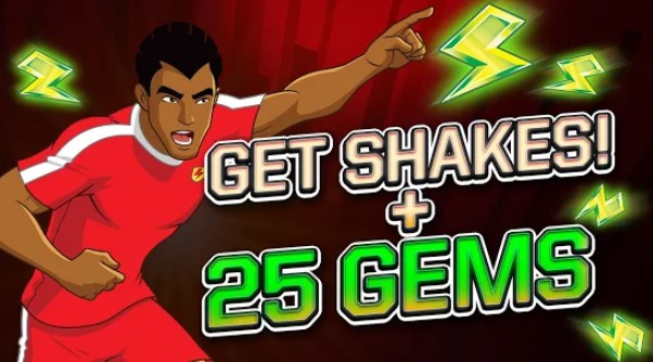 Gameplay screenshot from supa strikas dash shakes edition for Android