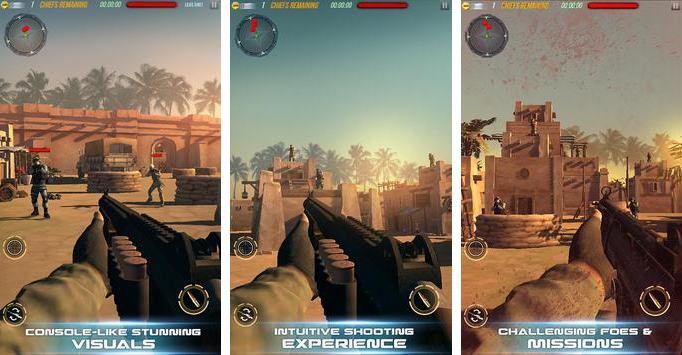 Gameplay screenshot from super army frontline mission for Android