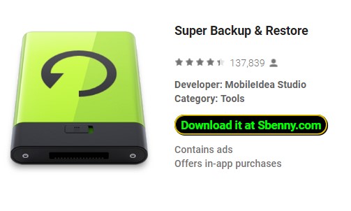 Super Backup & Restore – Apps on Google Play