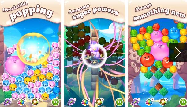 Gameplay screenshot from super blast pop for Android
