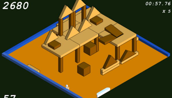 Gameplay screenshot from super blockbreak 3d for Android