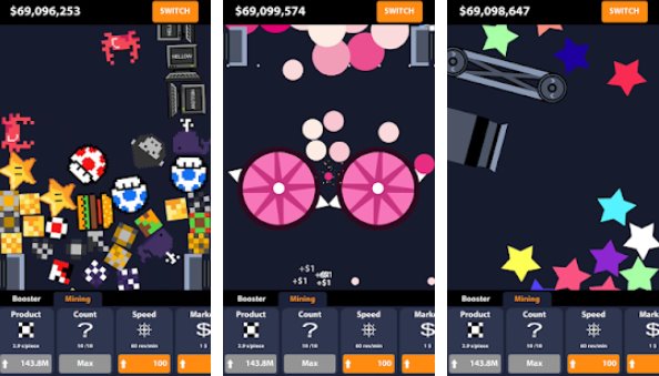Gameplay screenshot from super crush machine for Android