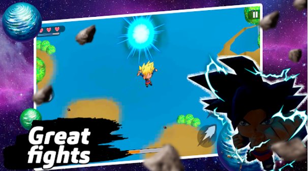 Gameplay screenshot from super dragon fighters for Android