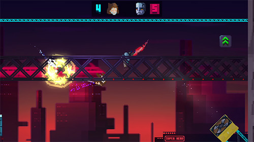 Gameplay screenshot from super hero fight club for Android