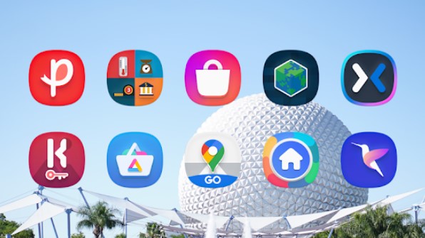 Gameplay screenshot from super icon pack for Android