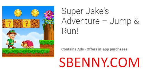Super Jakes Abenteuer springen und rennen