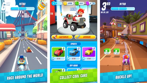 Gameplay screenshot from supercar city for Android