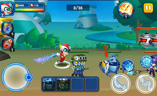 Gameplay screenshot from superhero junior for Android