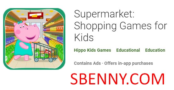 supermarkt winkelen spellen voor kinderen