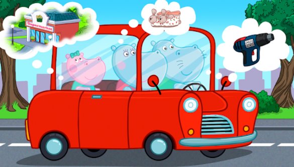 Gameplay screenshot from supermarket shopping games for kids for Android
