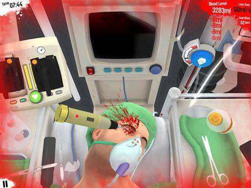 Gameplay screenshot from surgeon simulator for Android