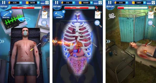Gameplay screenshot from surgery master for Android