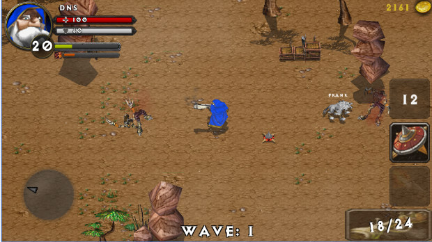 Gameplay screenshot from survival mayhem for Android
