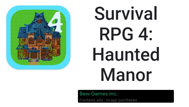 RPG de supervivencia 4 mansión embrujada